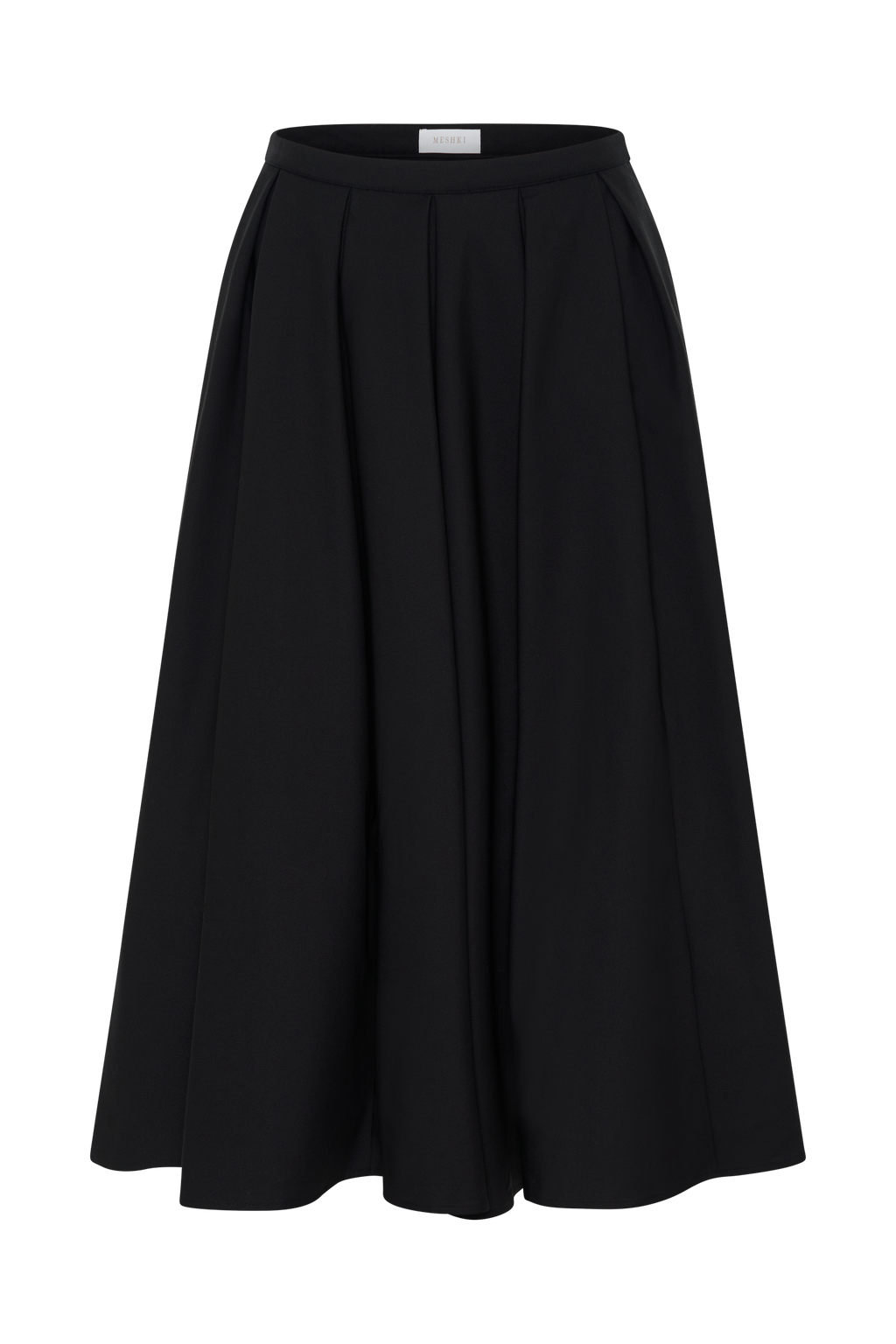 Clarence Keten A-Line Maxi Etek - Siyah