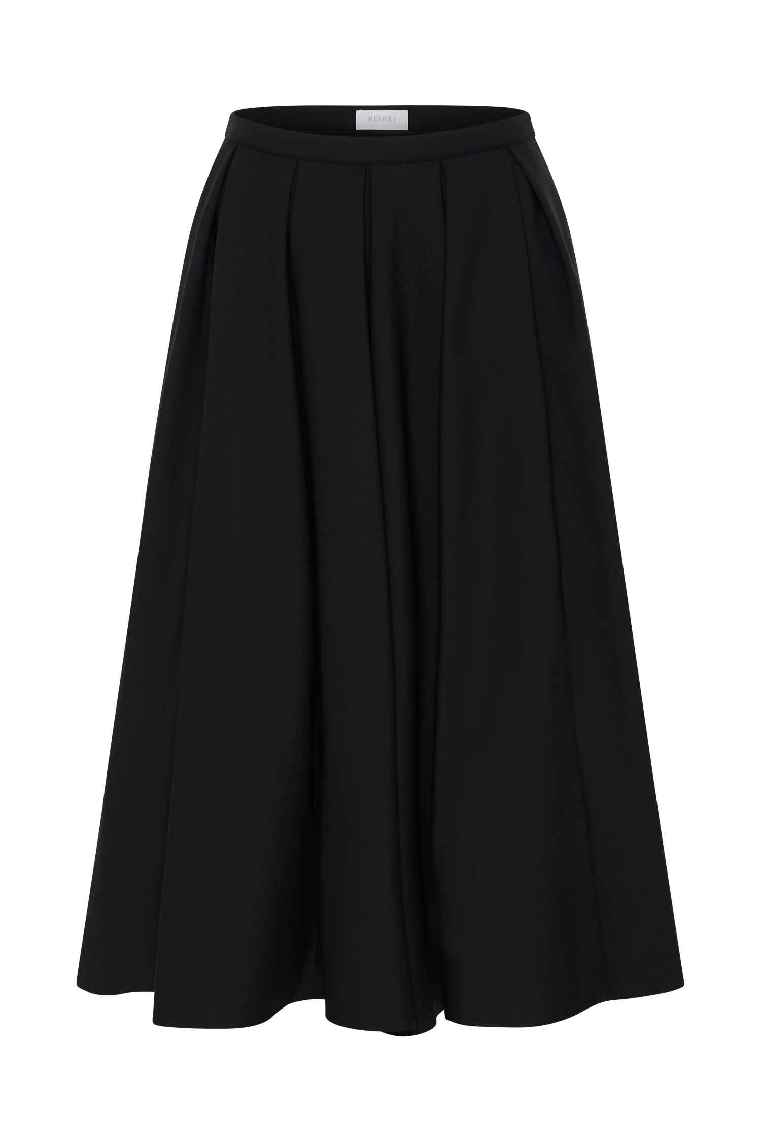Clarence Keten A-Line Maxi Etek - Siyah