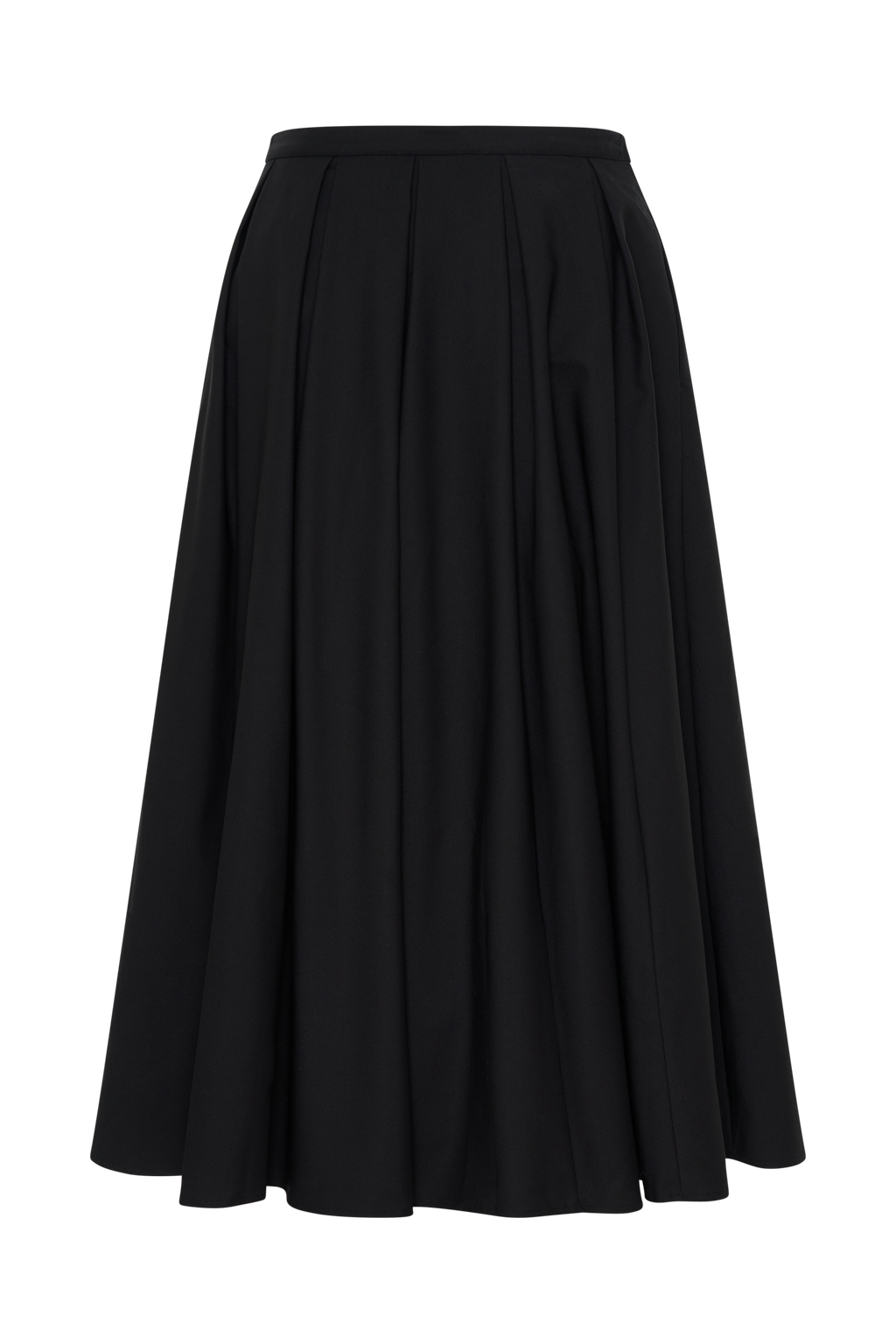Clarence Keten A-Line Maxi Etek - Siyah