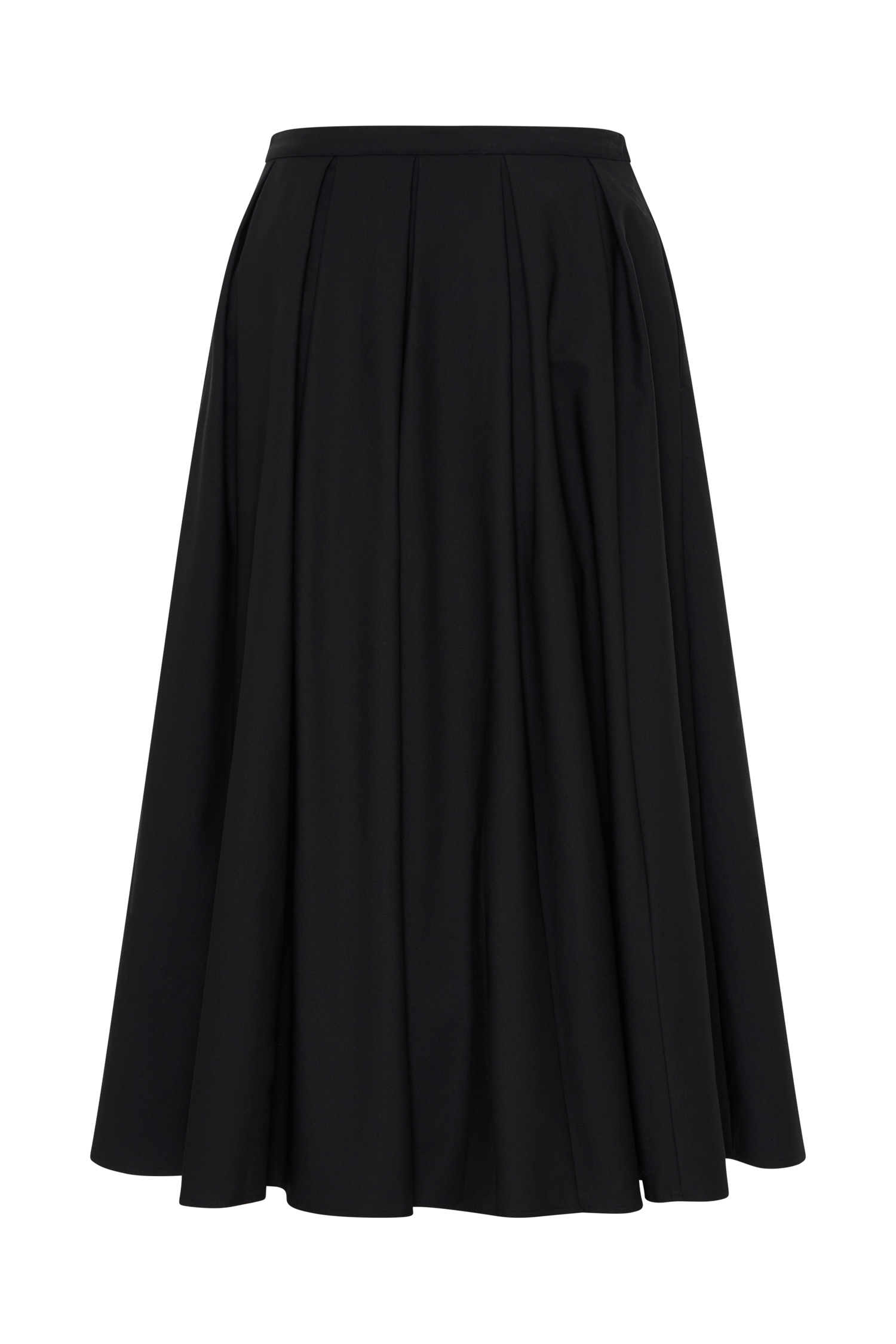 Clarence Keten A-Line Maxi Etek - Siyah