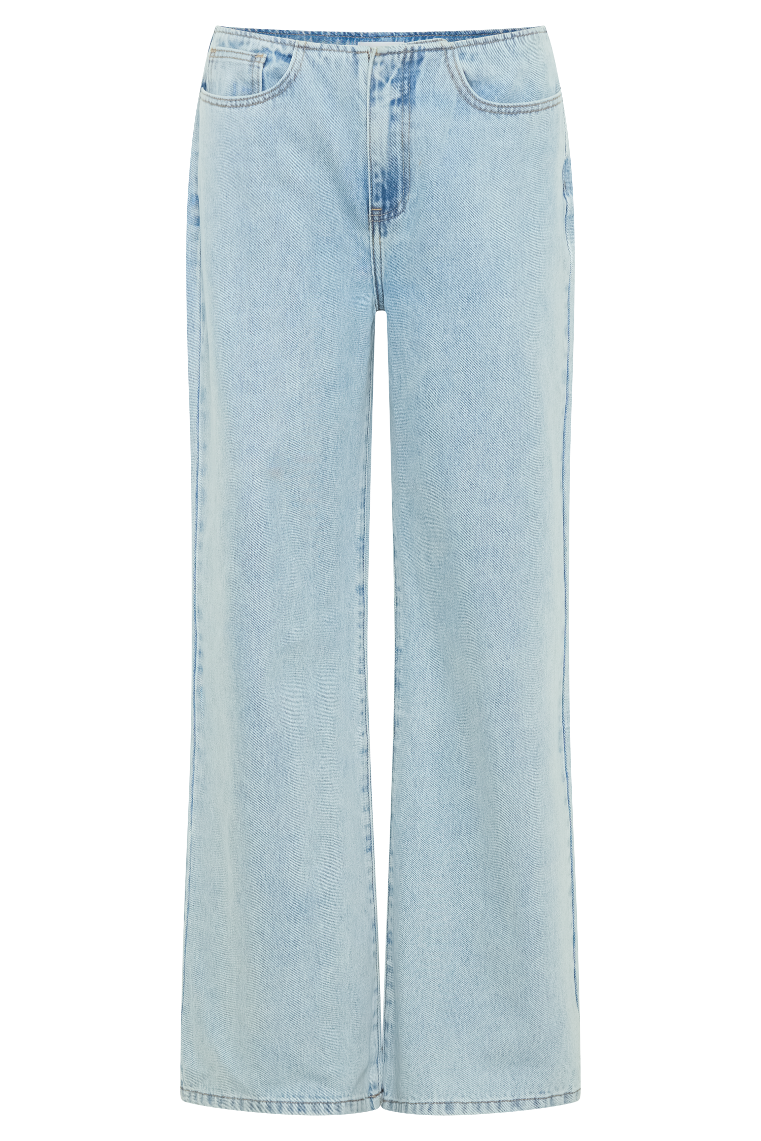 Caitlin Mid Bel Denim Flare Jeans - Açık Mavi