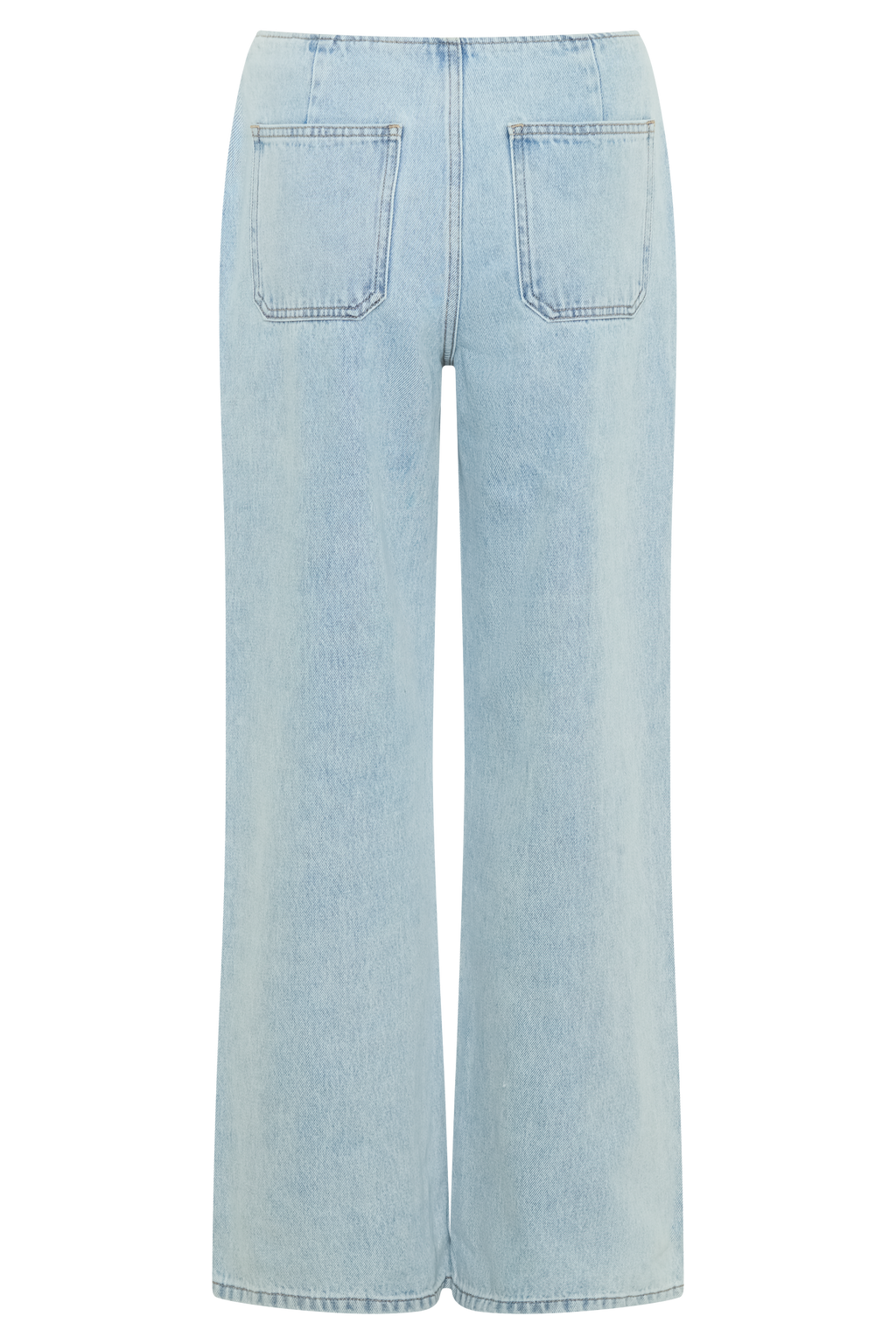 Caitlin Mid Bel Denim Flare Jeans - Açık Mavi