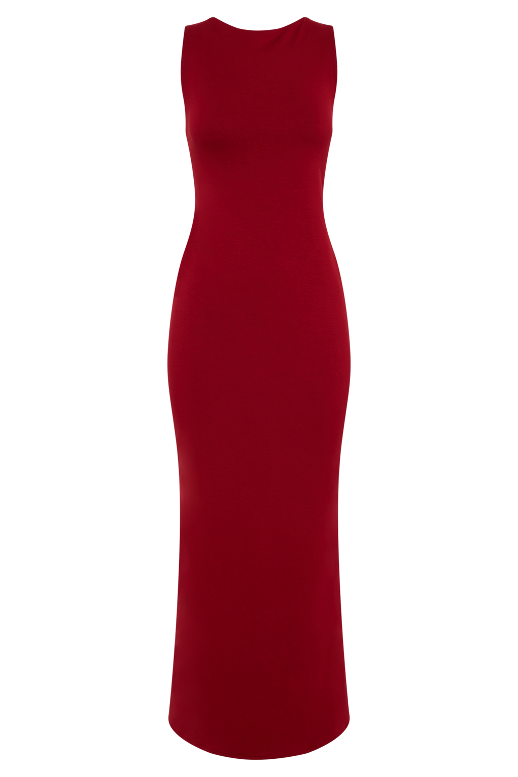 Catelyn Asimetrik Scuba Jersey Midi Elbise - Yakut