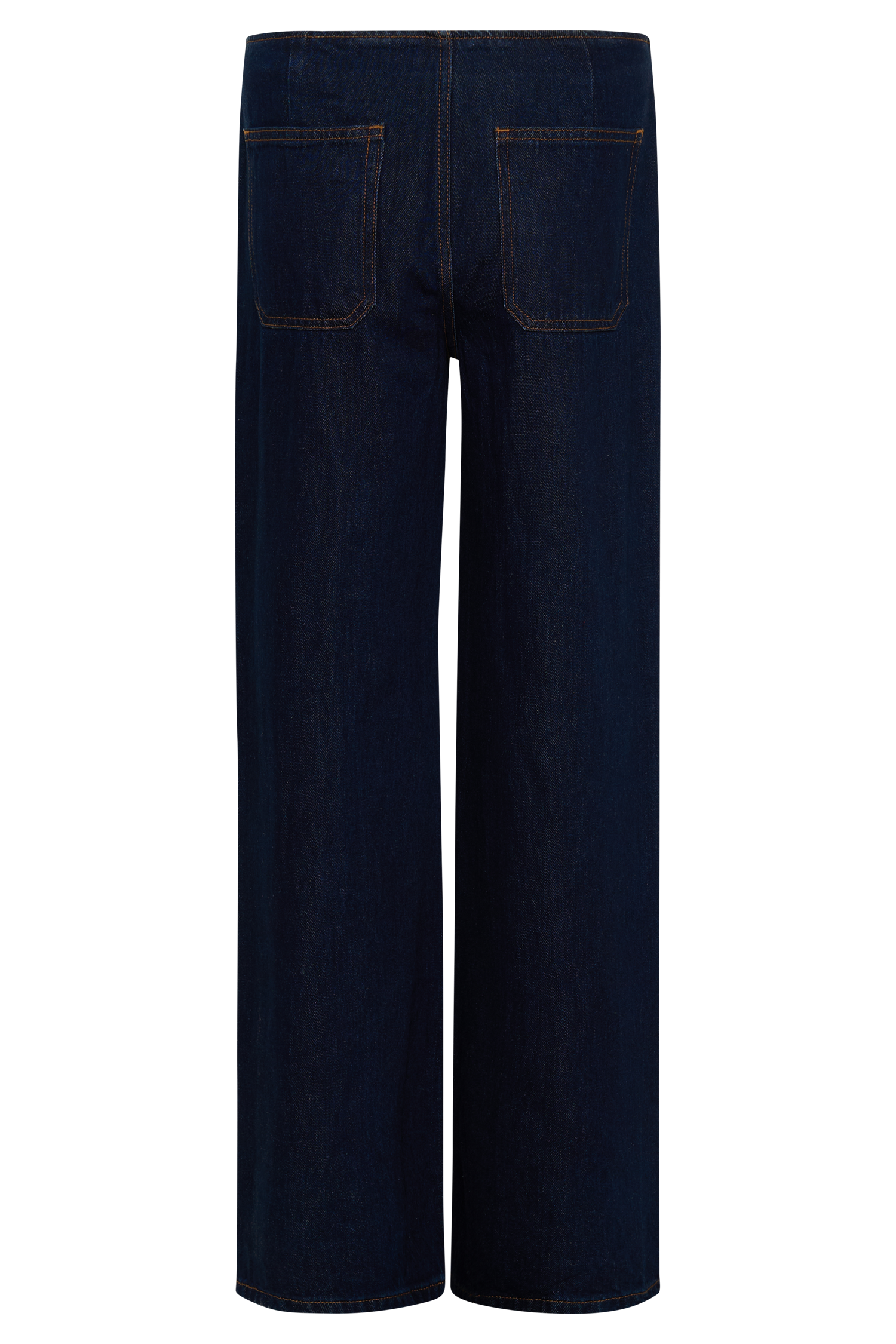 Caitlin Mid Bel Denim Flare Jeans - İndigo Mavi