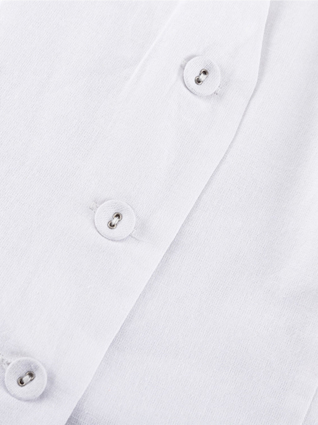 Pamuklu Günlük Pantolon Takımı Regular Fit Beyaz