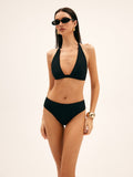Düz Halter Bikini Takımı
