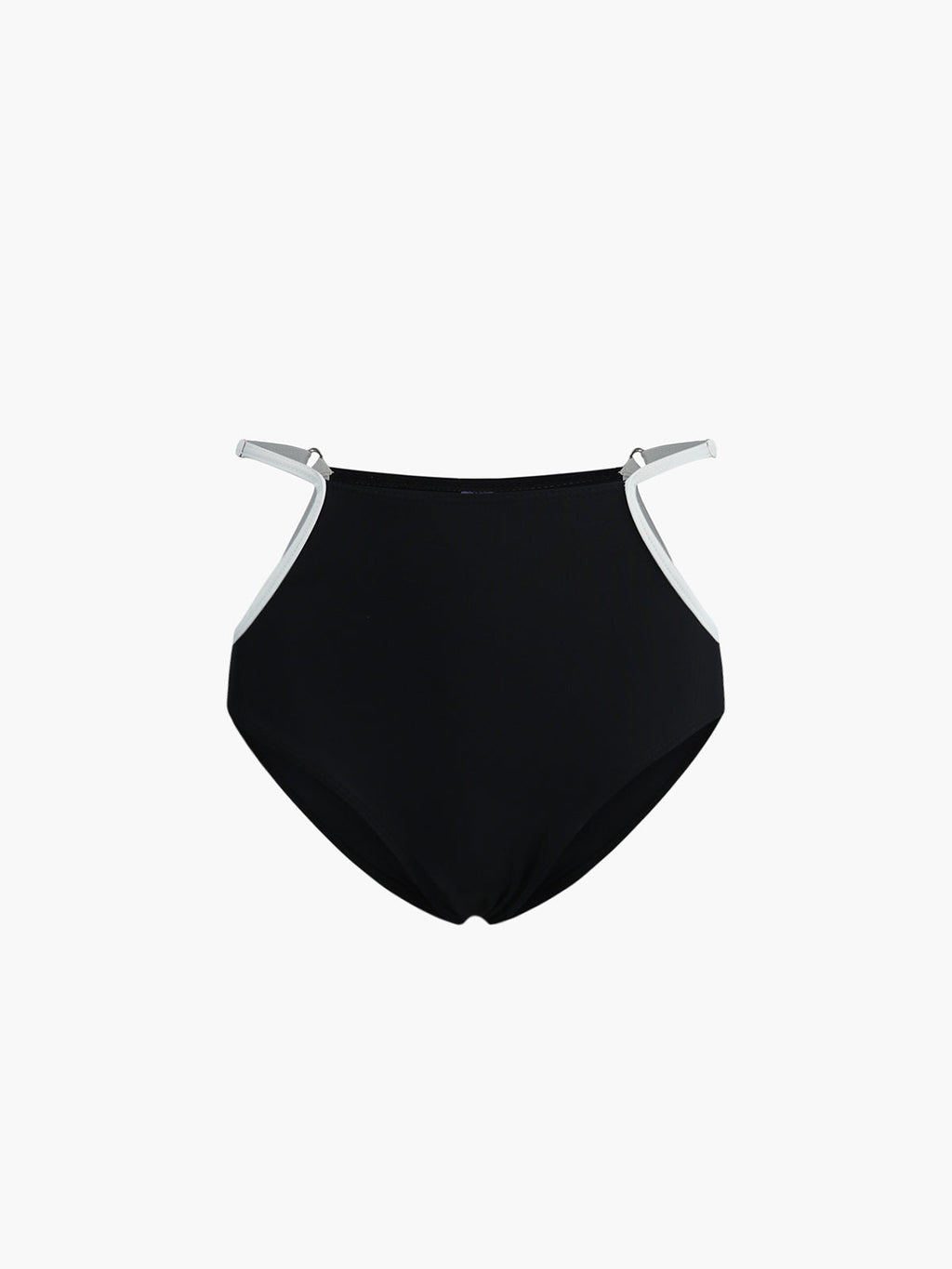 Kontrast Bağlamalı Kesik Bikini Takımı