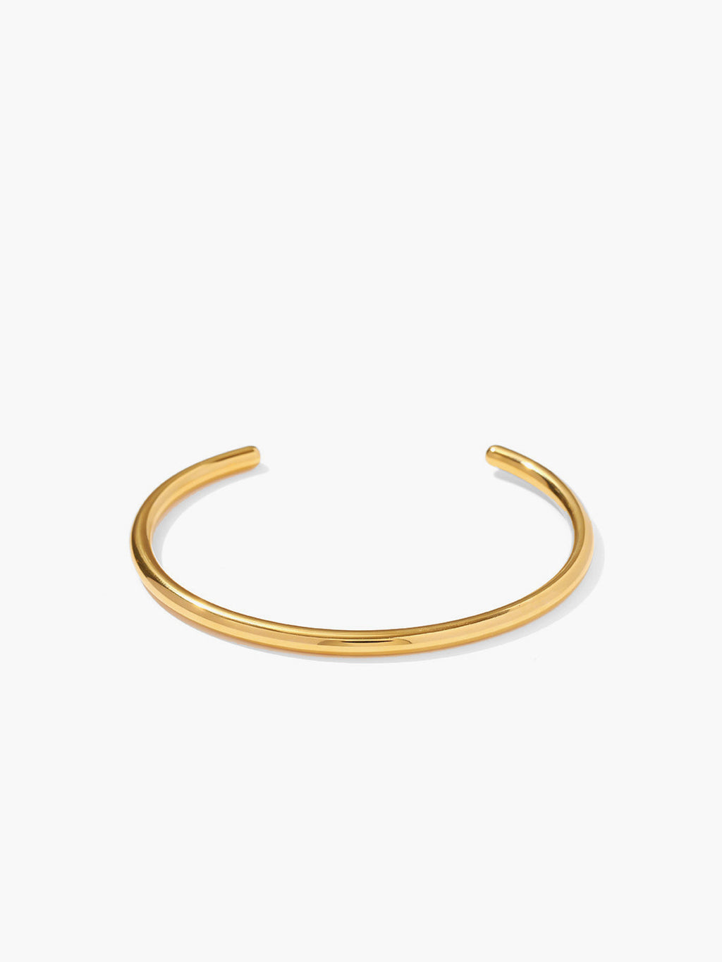 Altın Açık Bileklik Titanyum Çelik Minimalist