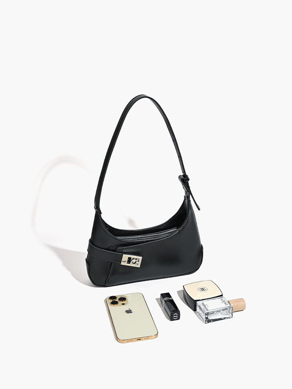 Premium Minimalist Omuz Çantası Siyah