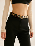 Leopard Desenli Modern Kemer