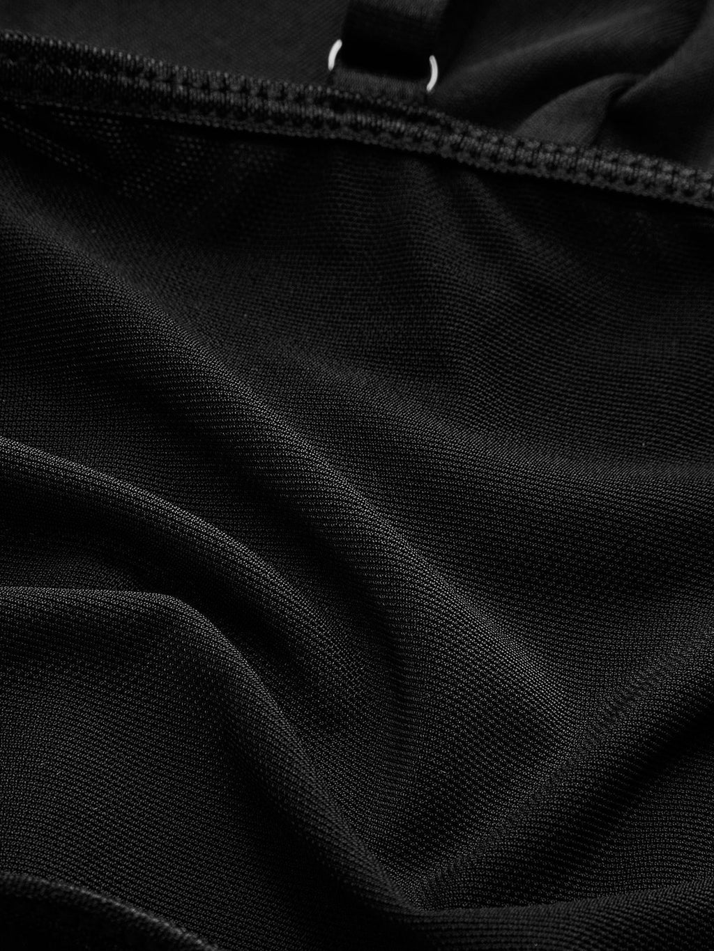 Yarı Şeffaf File Polka Dot Korse Üst