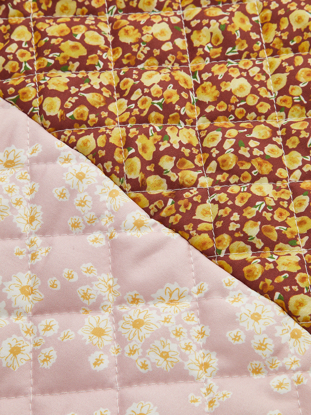 Açık Patchwork Ceket Uzun Kol Çok Renkli Dokuma