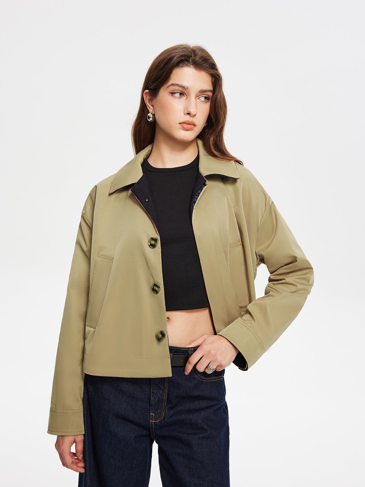 Urban Elegance Crop Ceket