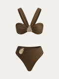 Metal Dekor Bikini Takımı