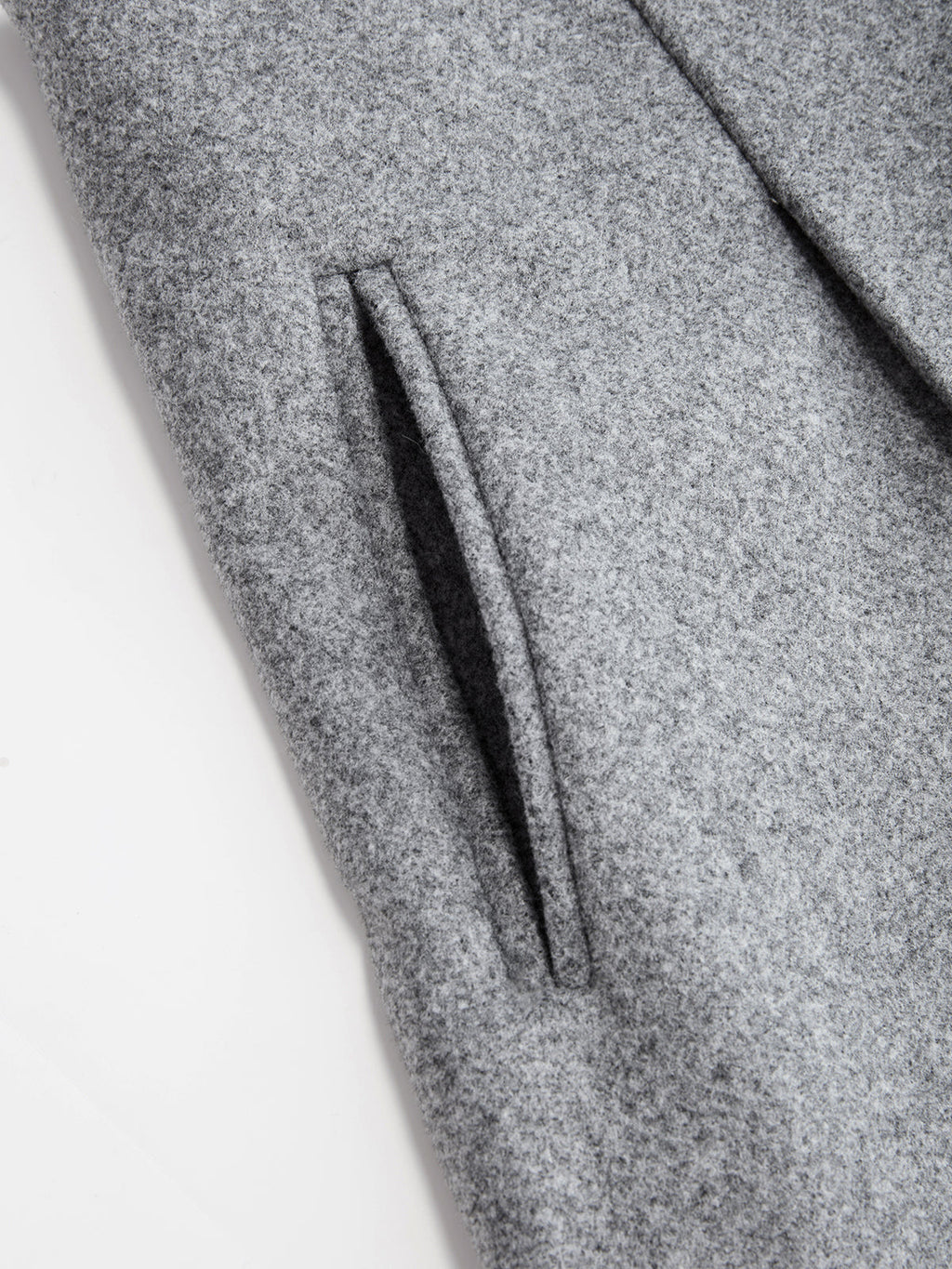 Tweed Blazer Pileli Etek Takımı Gri Regular Fit