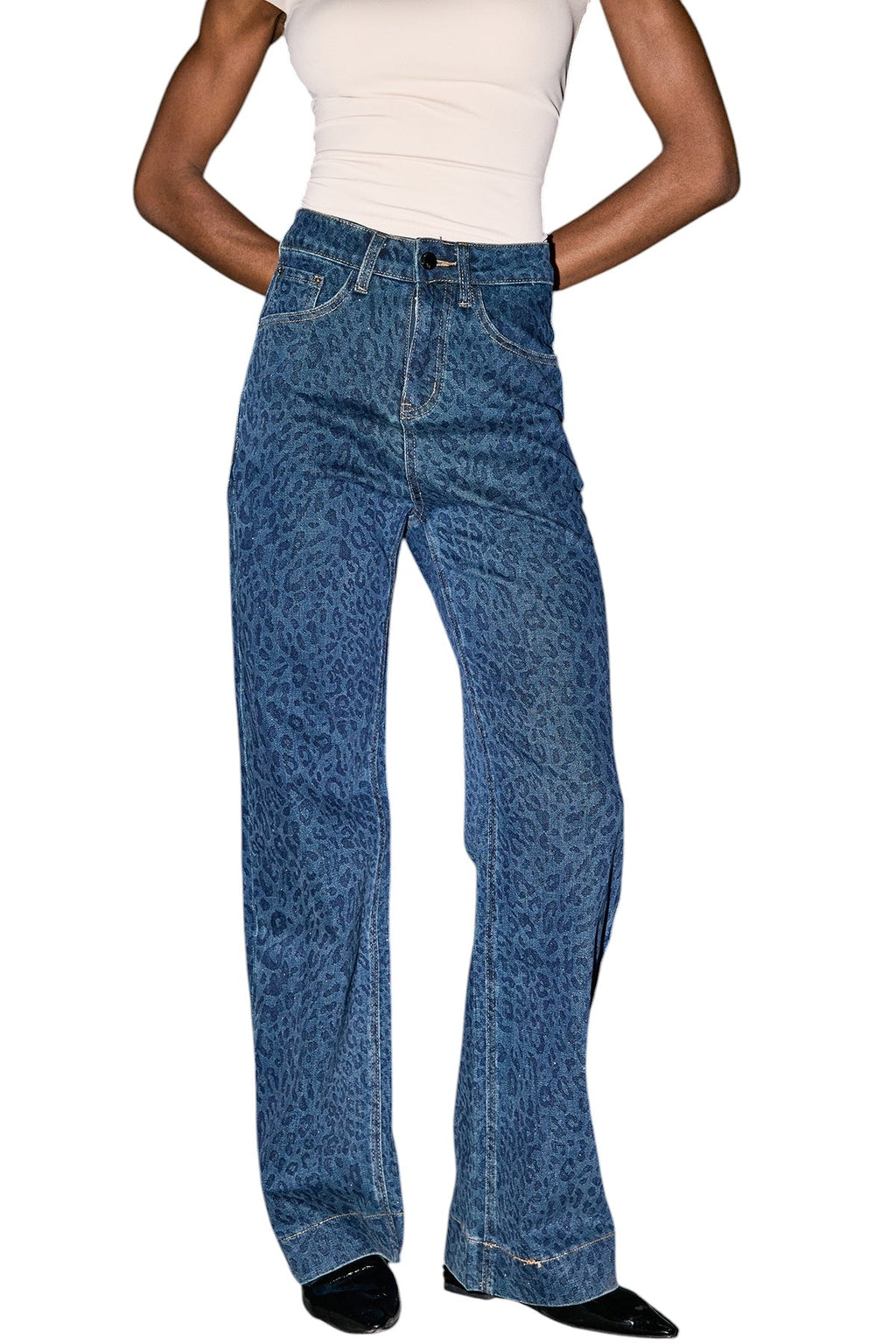 Leopar Desenli Jean