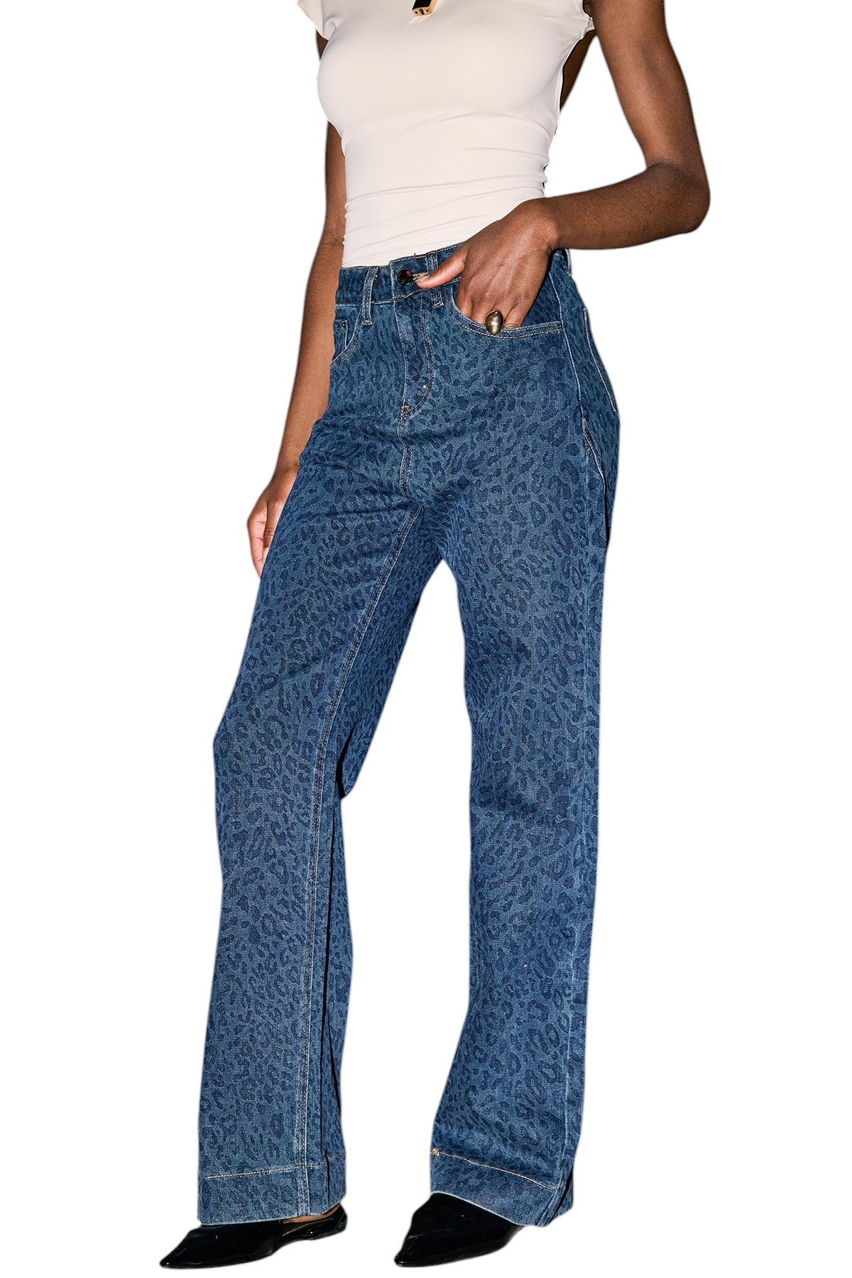 Leopar Desenli Jean