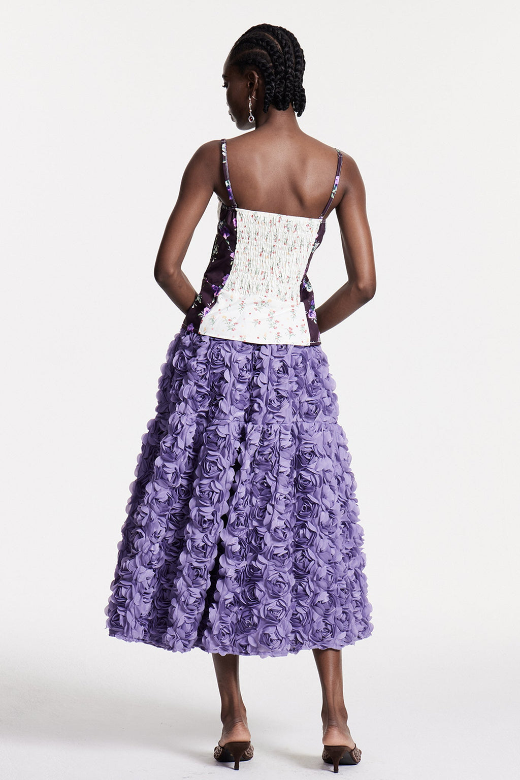Chlodomer Çiçek Uzun Etek