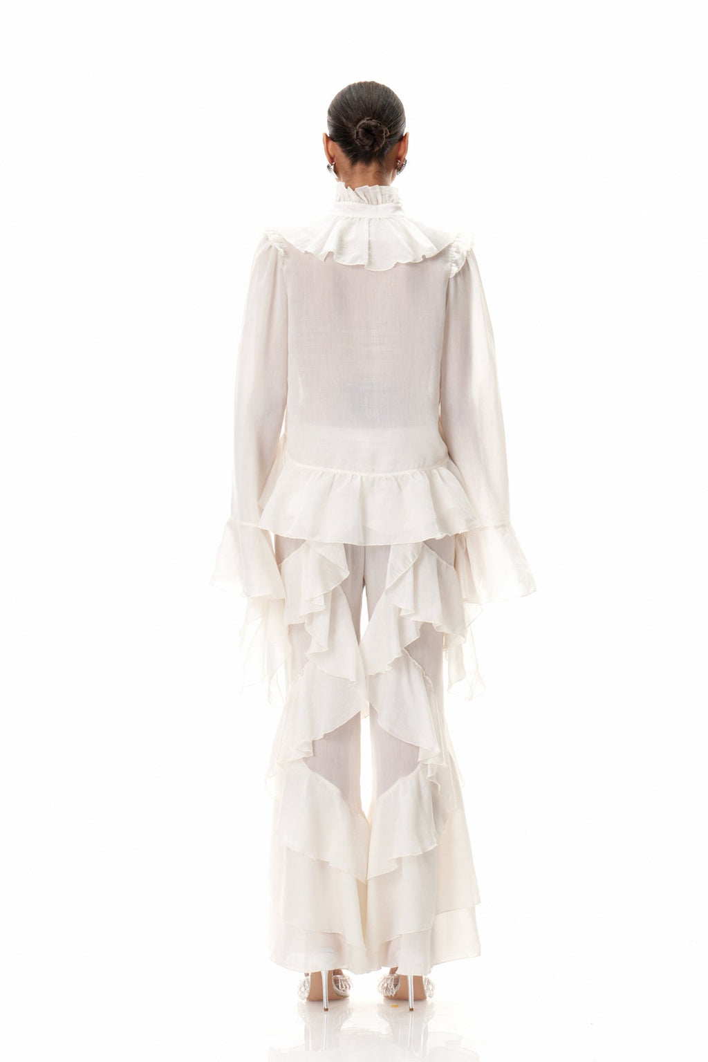 Cirila Ruffle Pantolon Takımı
