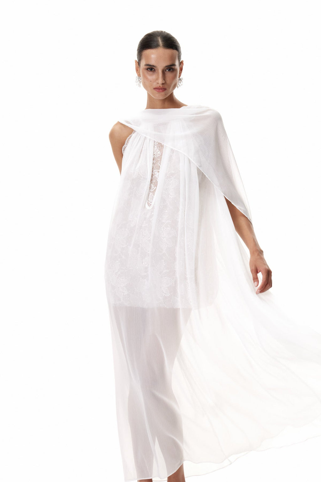 Claudie Şal Payet Maxi Elbise