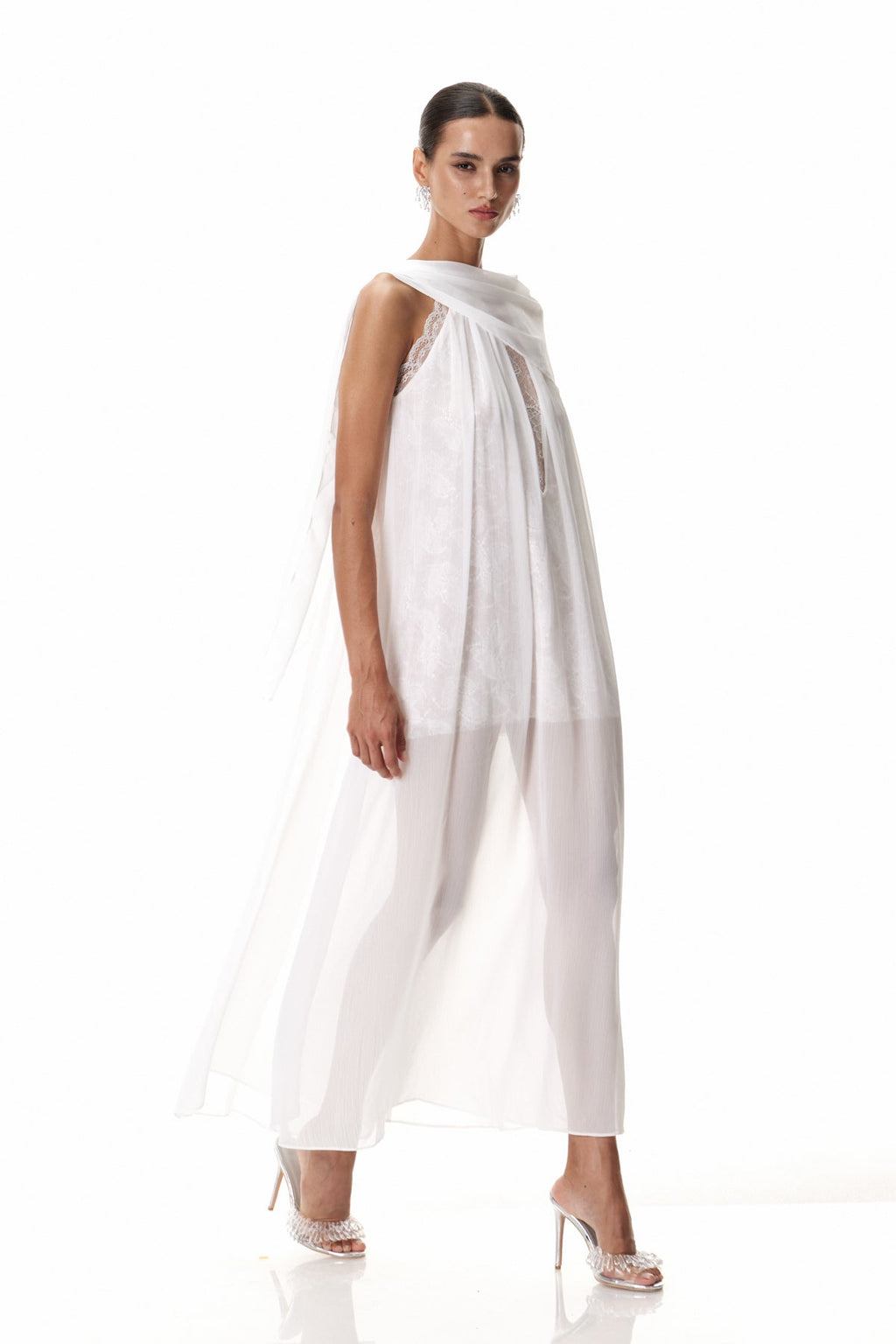 Claudie Şal Payet Maxi Elbise