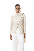 Cosima Şal Ruch Asimetrik Blazer
