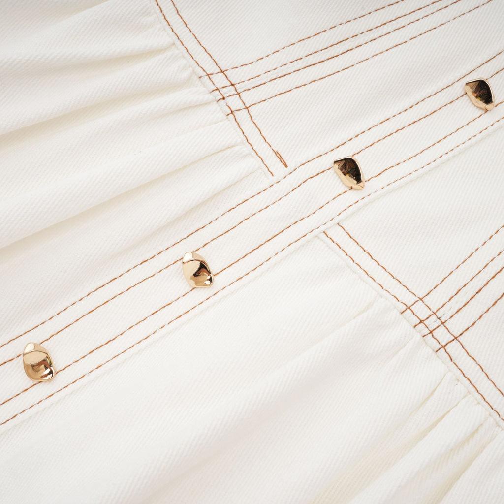 Brielle Denim Üst Ve Etek Eşleştirme Seti ®