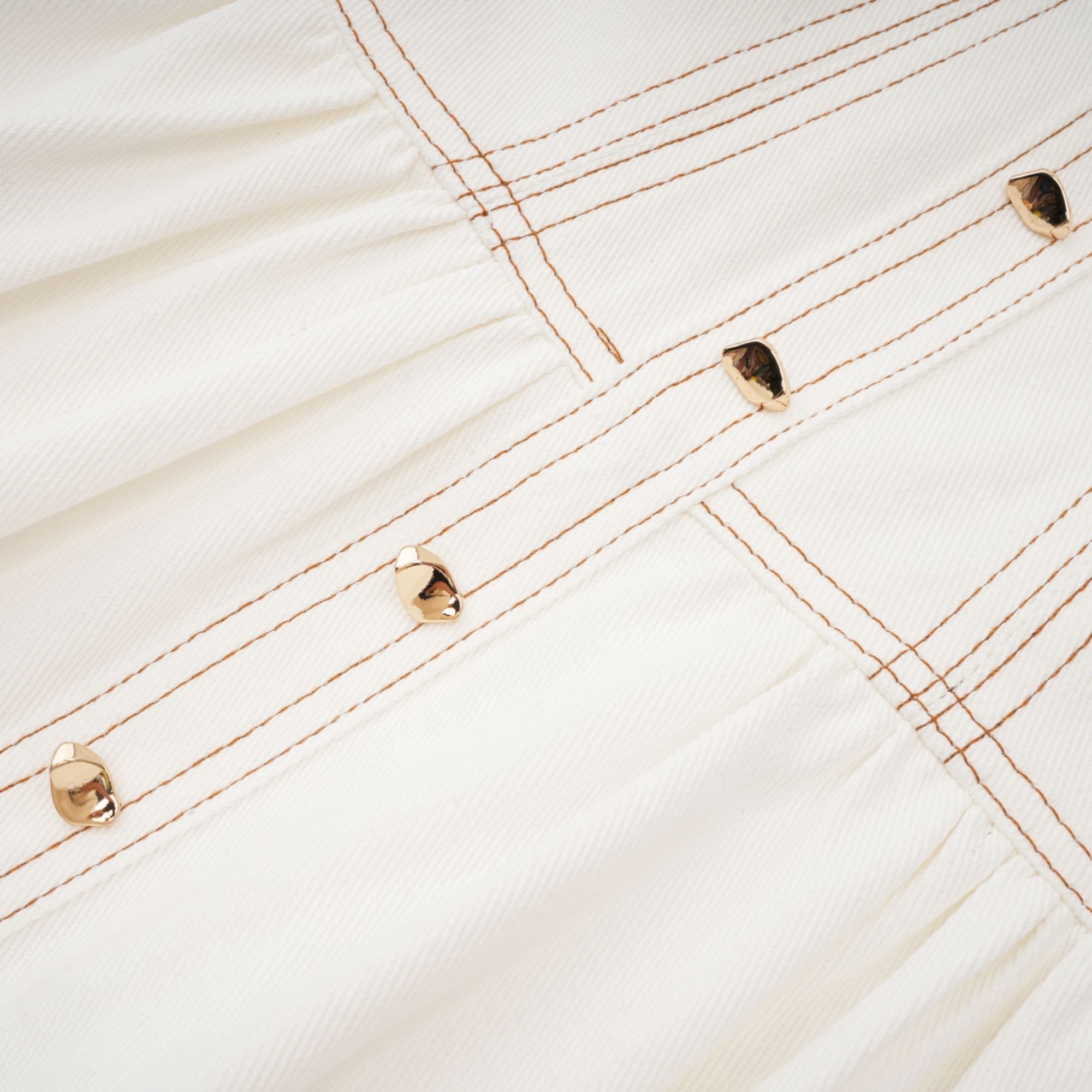 Brielle Denim Üst Ve Etek Eşleştirme Seti ®