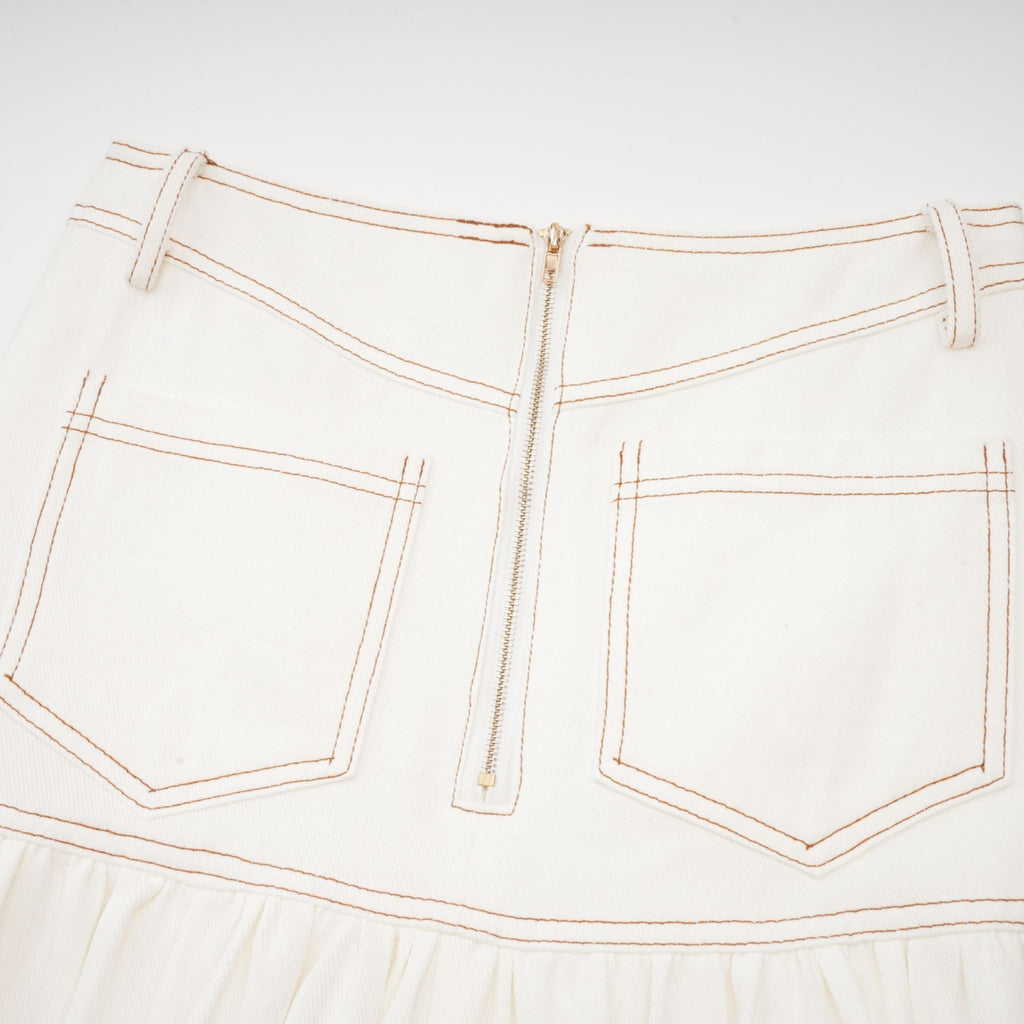 Brielle Denim Üst Ve Etek Eşleştirme Seti ®