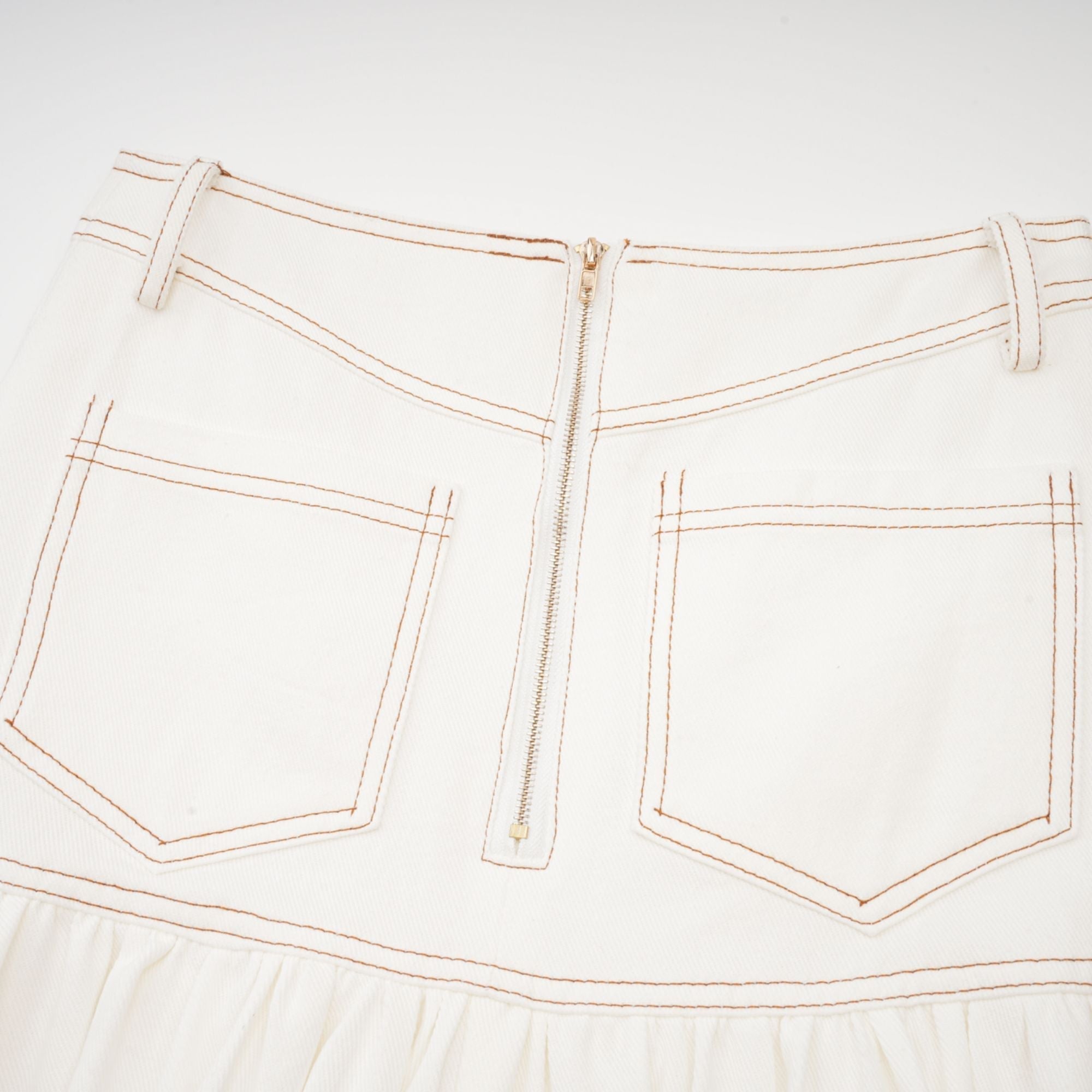 Brielle Denim Üst Ve Etek Eşleştirme Seti ®