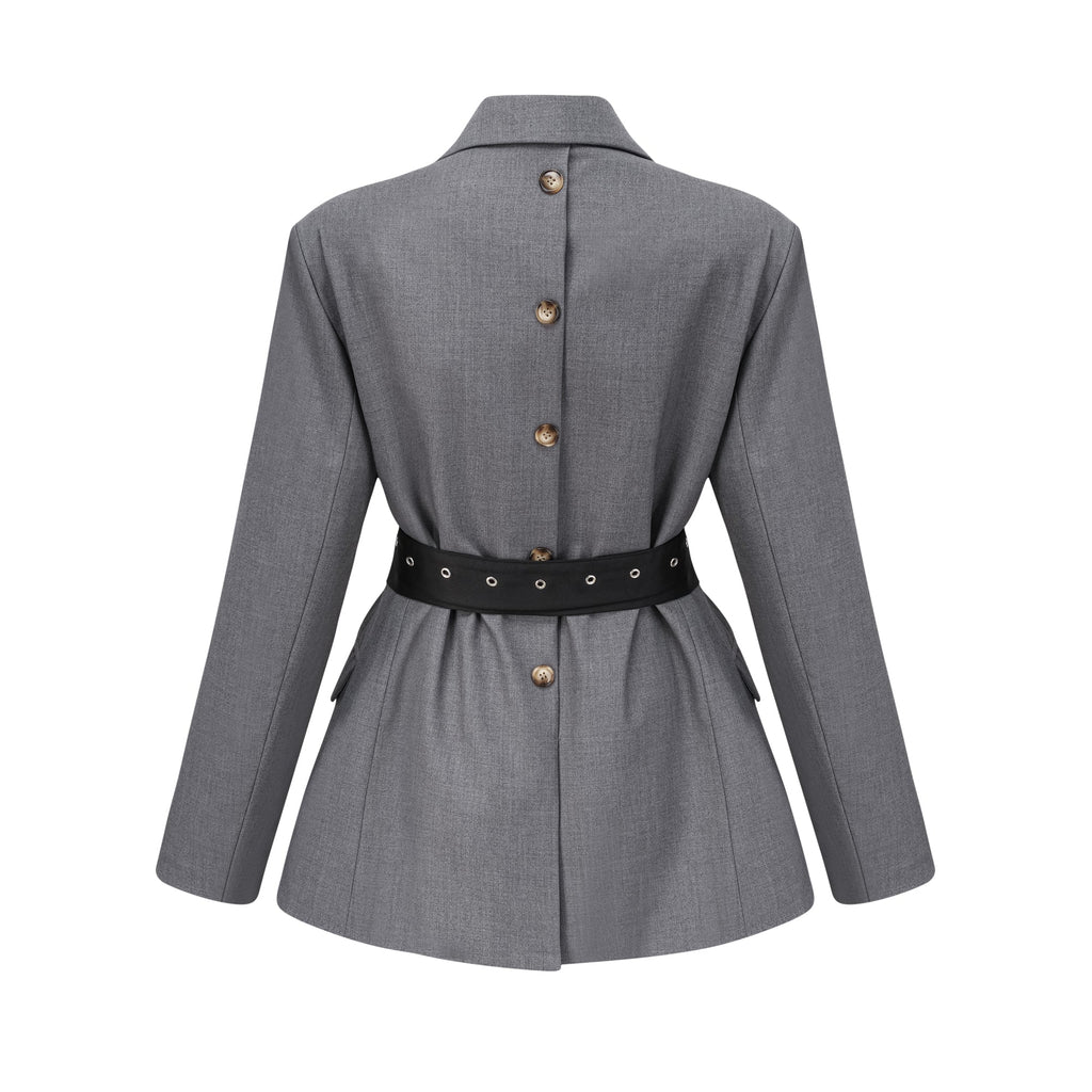 Thérèse kuşaklı blazer ceket
