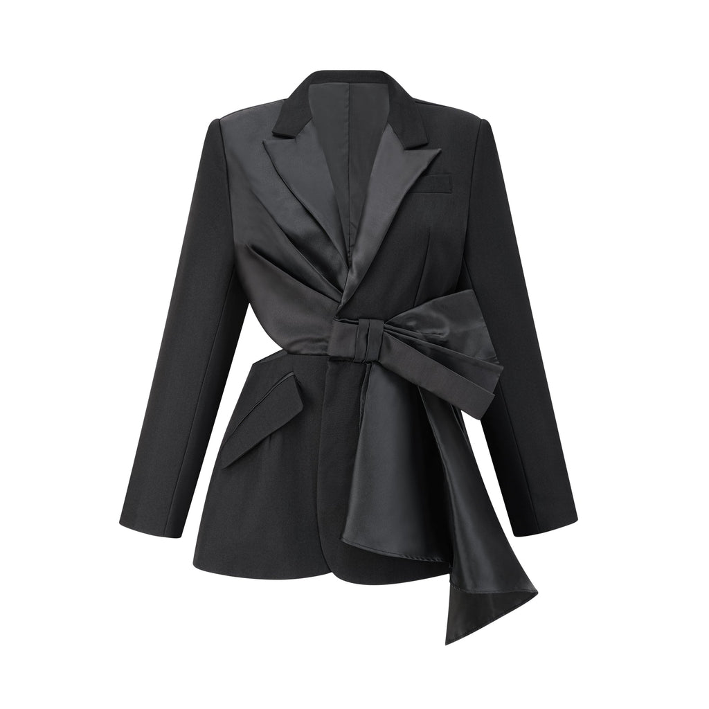 Kapuçin papyon blazer ceket