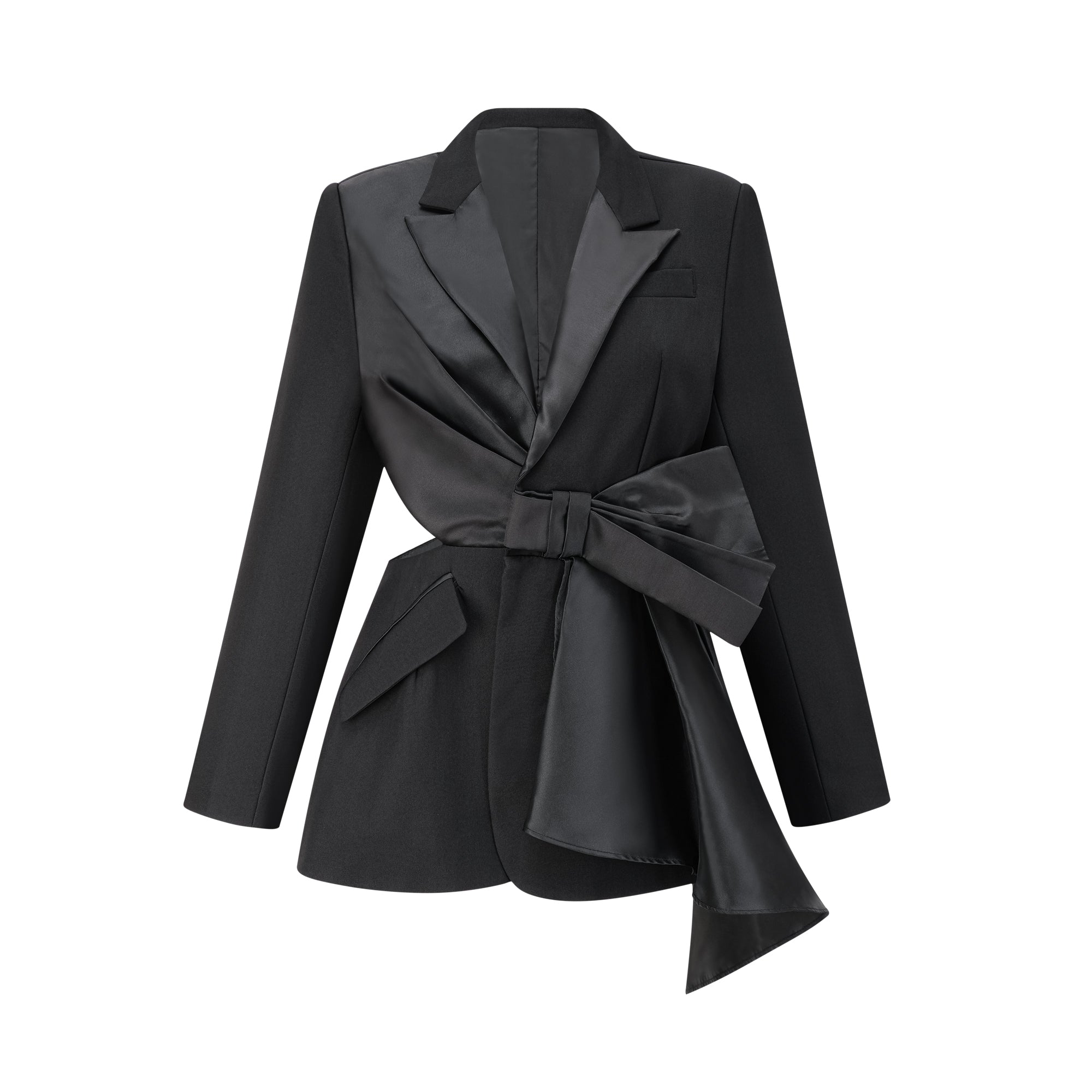 Kapuçin papyon blazer ceket
