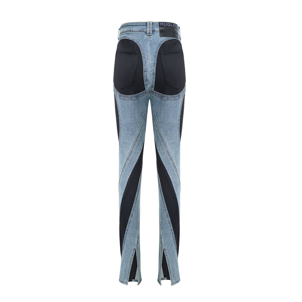 Noémie Spiral Panelli Skinny Jean Pantolon