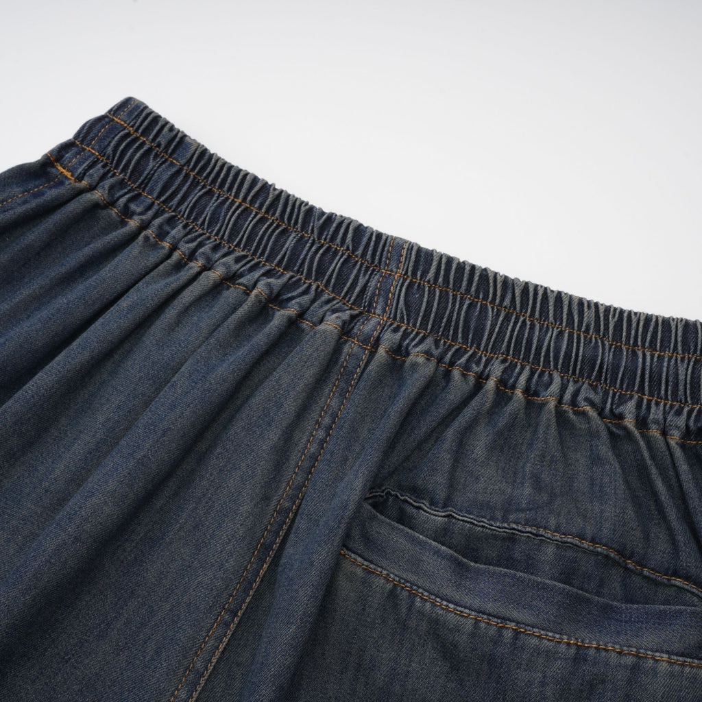Sylvie Dantel Detaylı Denim Üst Ve Şort Uyumlu Takım