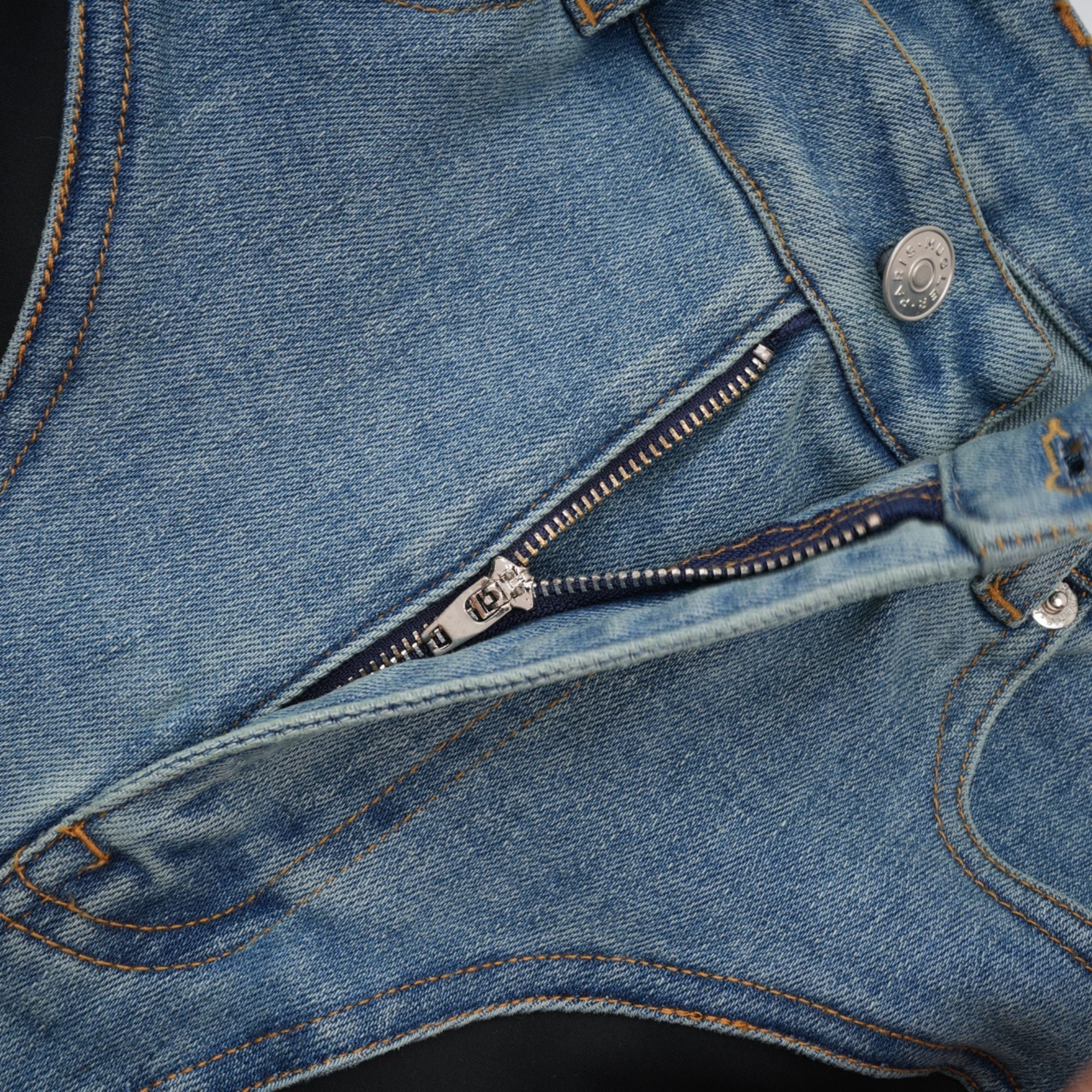 Noémie Spiral Panelli Skinny Jean Pantolon