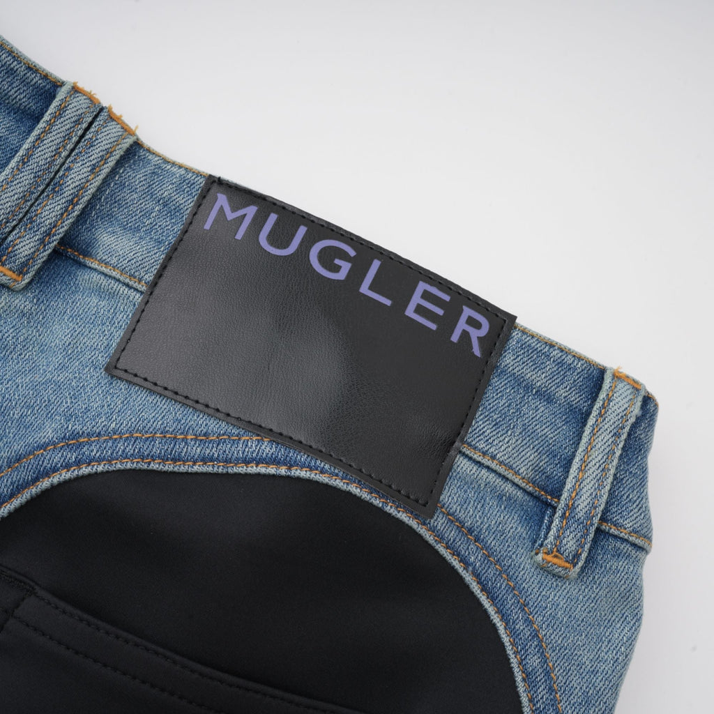 Noémie Spiral Panelli Skinny Jean Pantolon