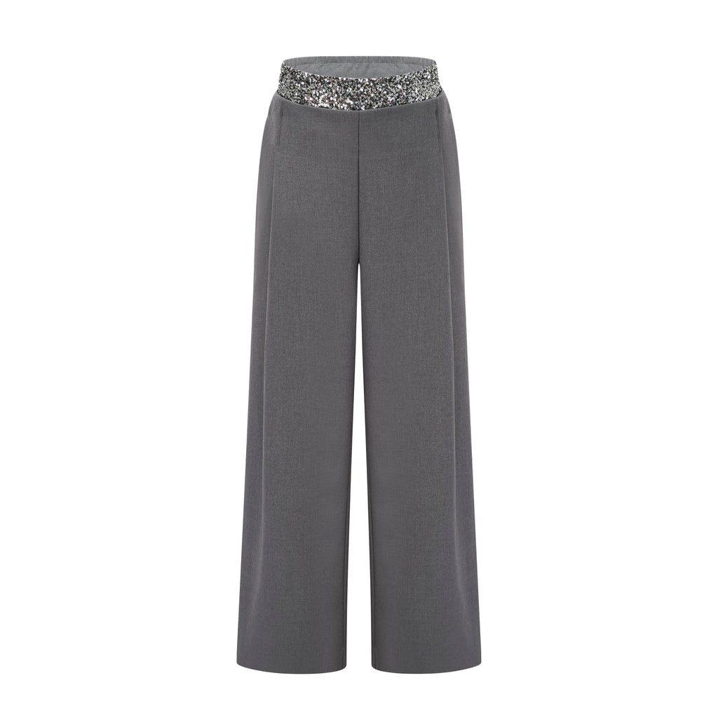 Éléonore süsleme pantolon