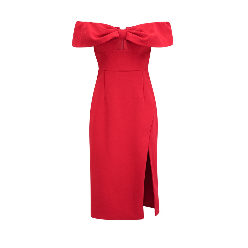 Catriona midi elbise