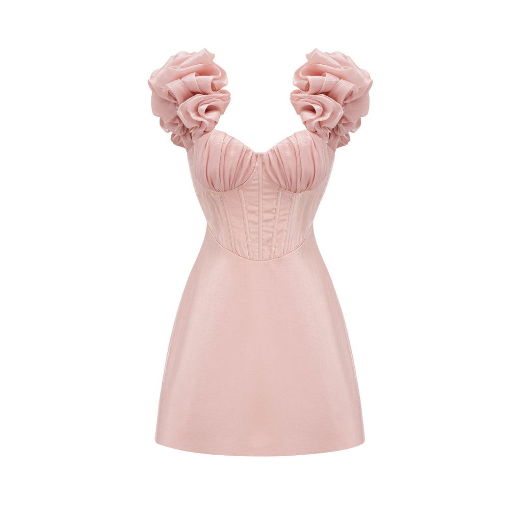 Rosalie korse mini elbise