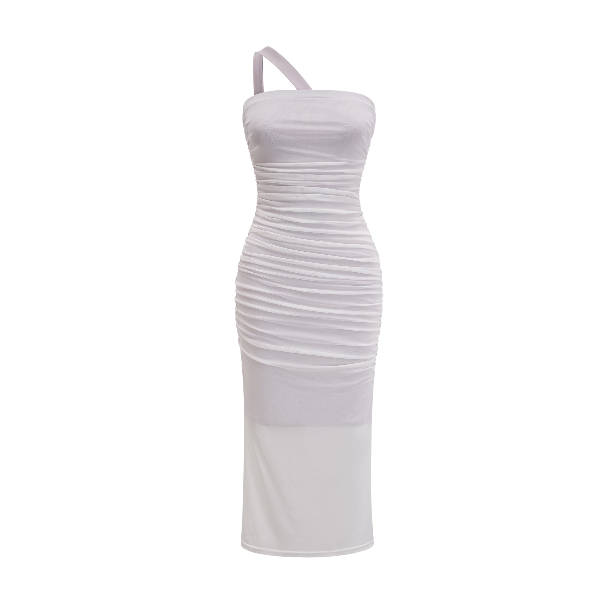 Nereida pile midi elbise