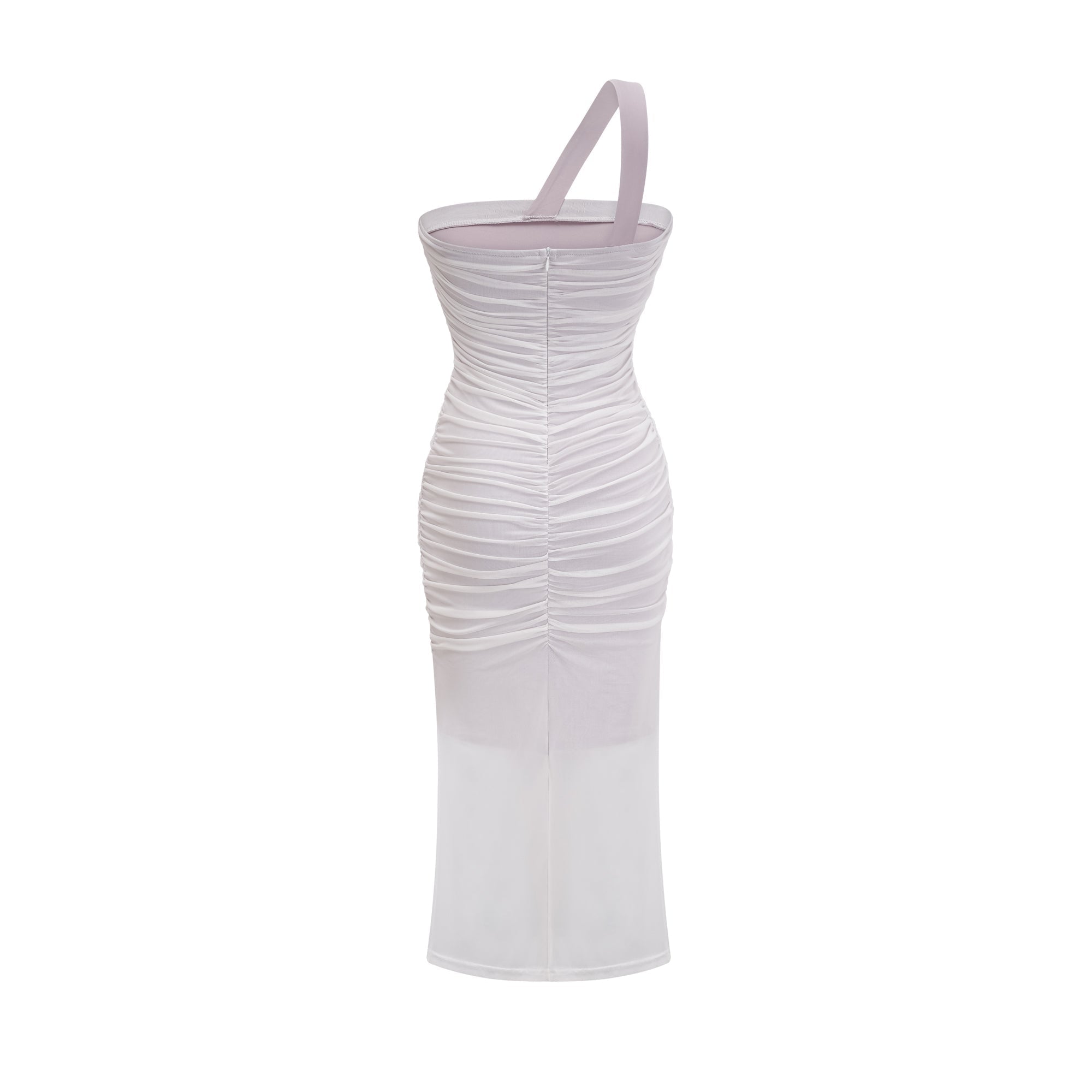 Nereida pile midi elbise