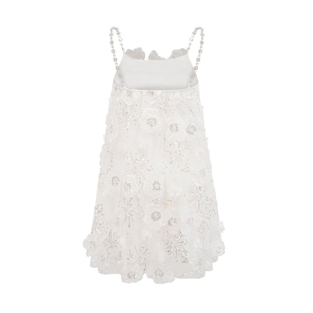 Suzette kristal mini elbise