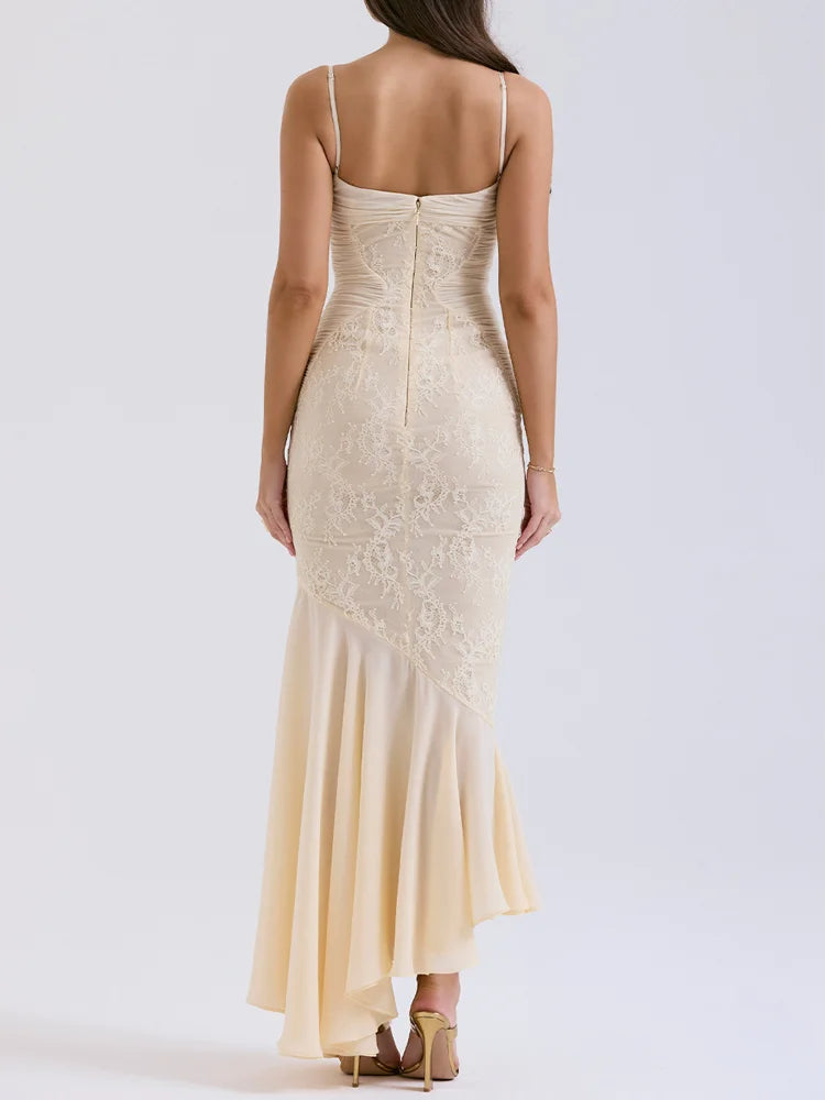 Denizkızı Bodycon Maksi Elbise