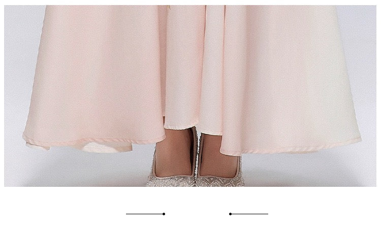 Valeria Vintage Desenli Kemerli Maxi Elbise