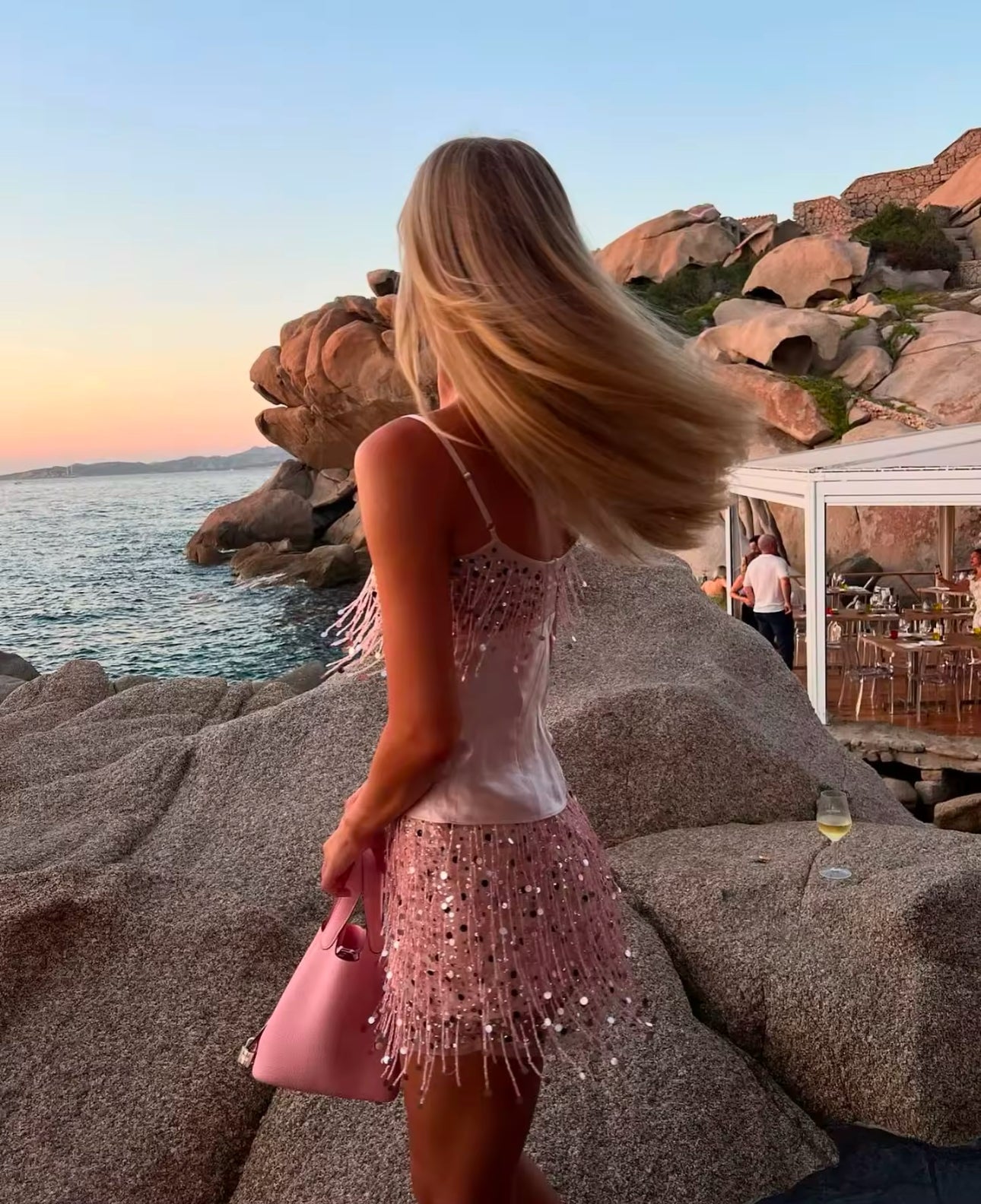 Pink Champagne Set