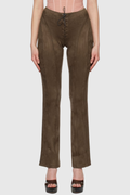 Bağcıklı Bootcut Pantolon