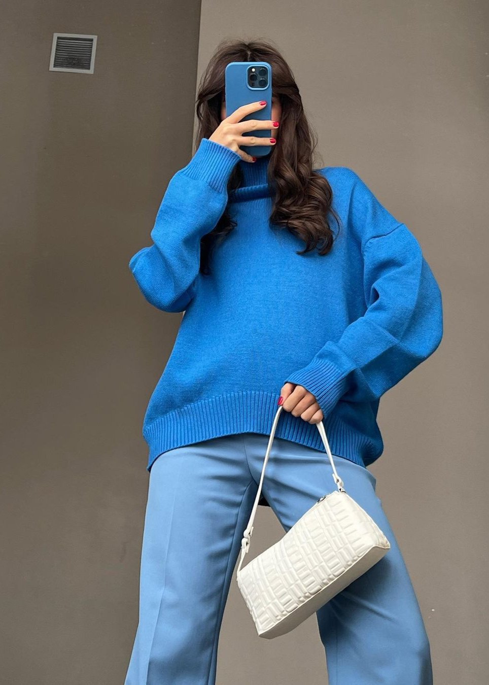 Luxe Nervürlü Balıkçı Yaka Kazak