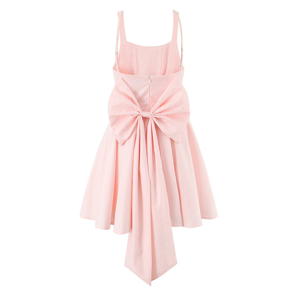 Rue Mini Elbise - Pembe