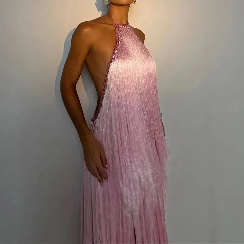 Pinkish Gece Elbisesi